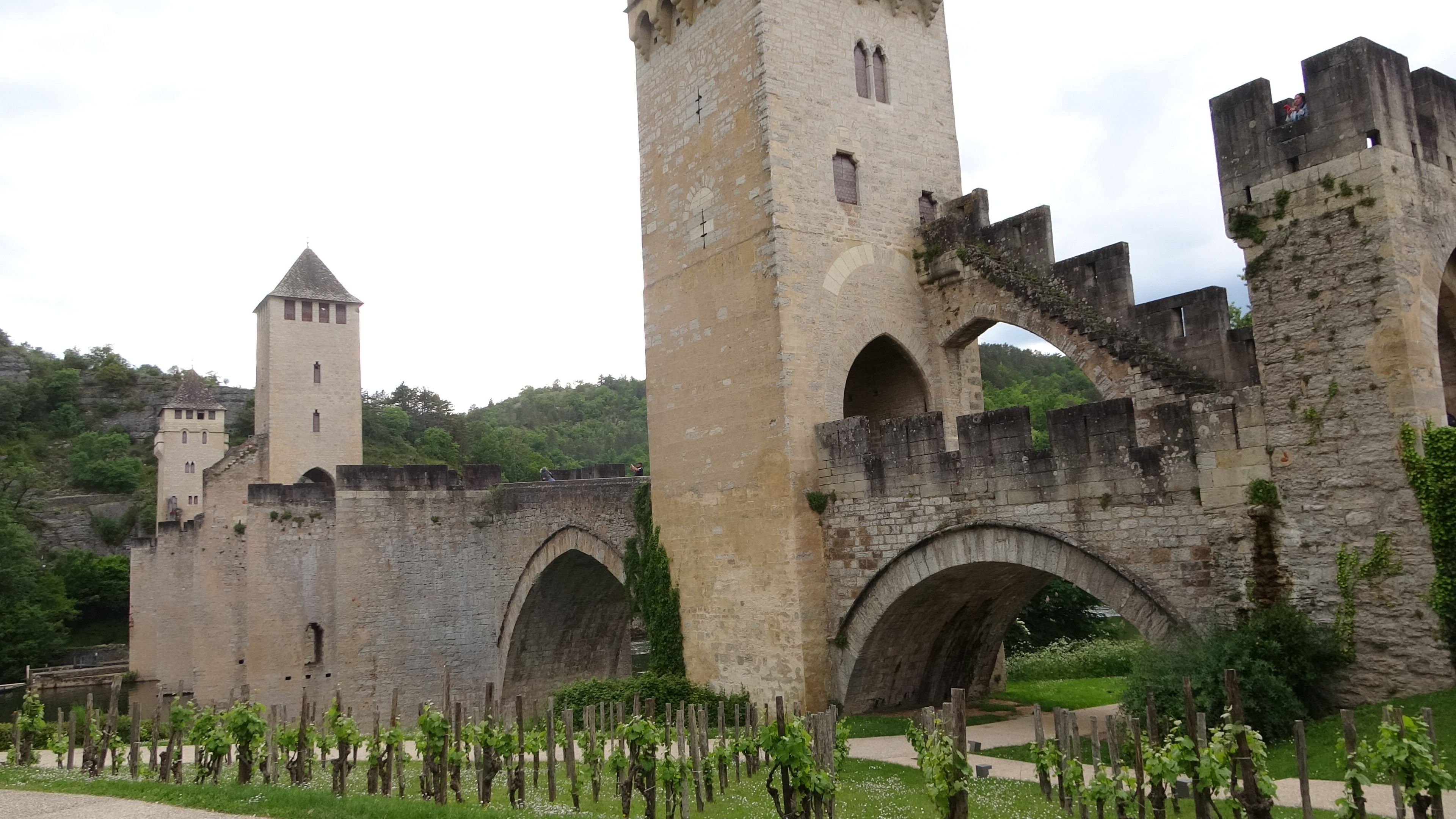 Cahors, Fußgängerbrücke 1