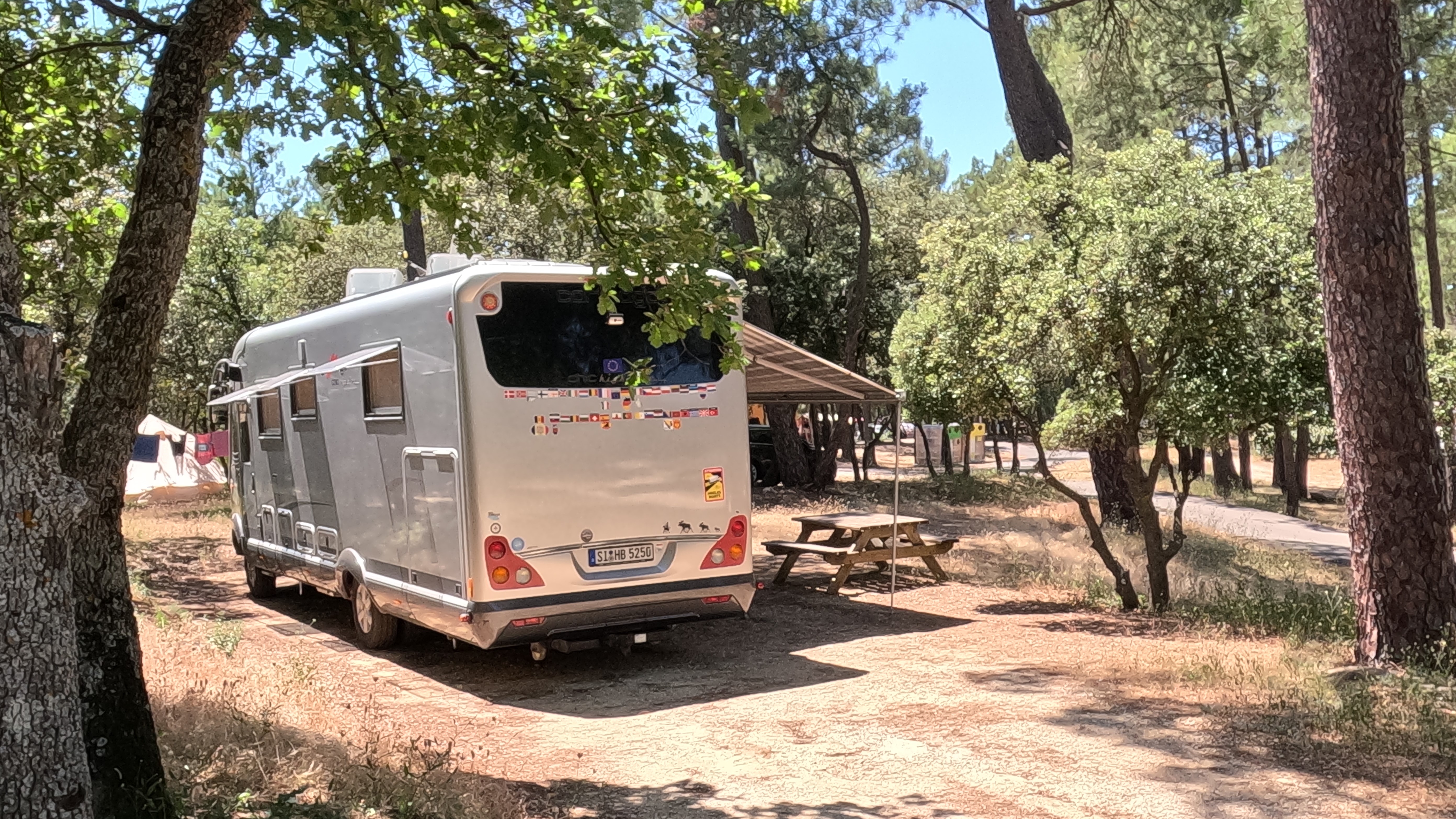 Bédoin, CP Stellplatz 2